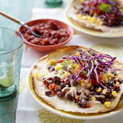 Vegan Mexican Pizza