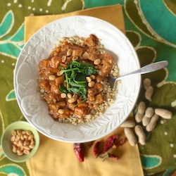 African Peanut Stew with Quinoa