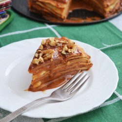 Dulce de Leche Pancake Cake