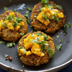 Curried Veggie Burgers