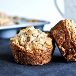 Apple Cinnamon Whole Wheat Muffins