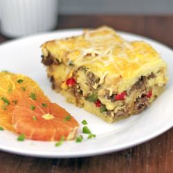 Breakfast Sausage Strata