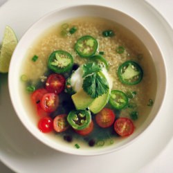 Black Bean & Quinoa Soup