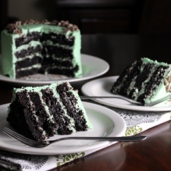 Andes Mint Chocolate Cake