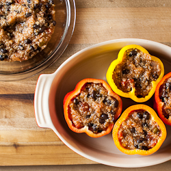 Quinoa Stuffed Bell Peppers