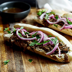 Slow-Roasted Beef Sandwiches