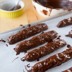 Vegan Chocolate Twix Candy Bars