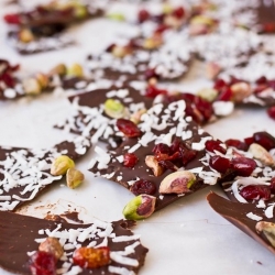 Coconut-Pistachio Bark