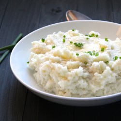 Garlic Mashed Cauliflower