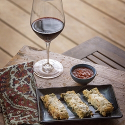 Garlicy Cauliflower Bread Sticks