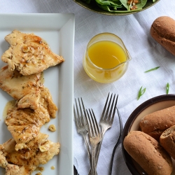 Maple-Mustard Glazed Chicken