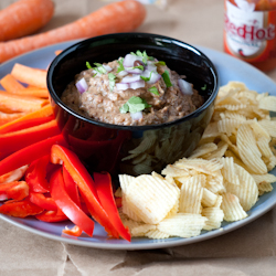 Buffalo Black Bean Dip