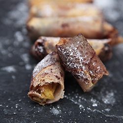 Banana & Nutella Eggrolls