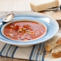 Tomato and Cannellini Bean Soup