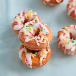 Mini Donuts with Icing