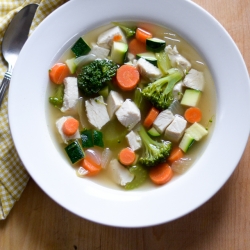 Loaded Vegetable Chicken Soup