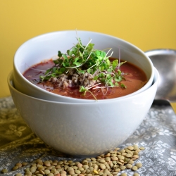 Lentil and Chard Soup