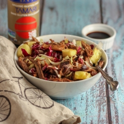 Pineapple & Pulled Pork Salad