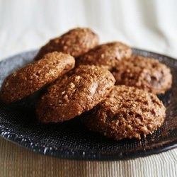 Chewy, Chocolate Almond Cookies