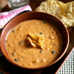 Cheesy Enchilada Soup