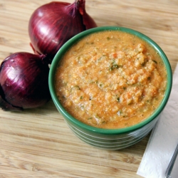 Chickpea, Kale, and Tomato Soup