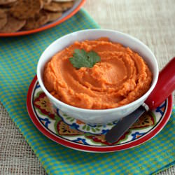 Oil-free Carrot Hummus