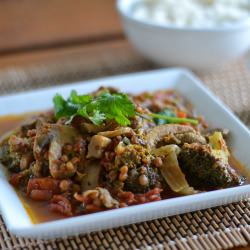 Chicken and Vegetable Indian Curry