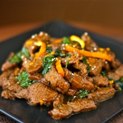 Spicy Clementine Beef Stir-Fry