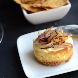 Savory Onion Cheesecakes