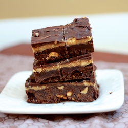 Peanut Butter Fudge Brownies