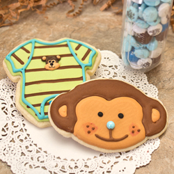 Onesie Baby Shower Cookies