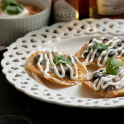 Chicken Tortilla Soup and Tostadas