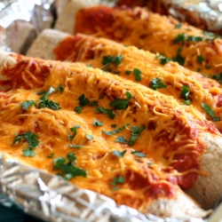 Chipotle Chicken Enchiladas