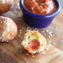 Deep Fried Pizza Balls