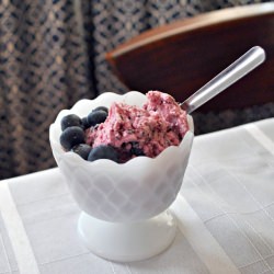 Paleo Blueberry Sorbet