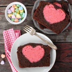 Valentines Heart Cake