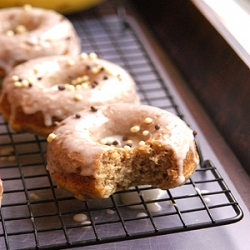 Banana Ricotta Donuts