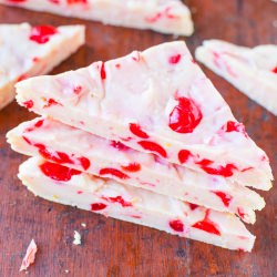 Creamy Cherry & Lemon Bars