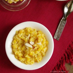 Microwave Sweetcorn Pudding/Halwa