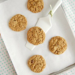 Cranberry Apricot Oatmeal Cookies