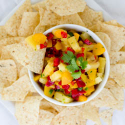 Peach Pineapple Salsa