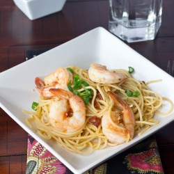 Speedy Sauteed Shrimp Pasta