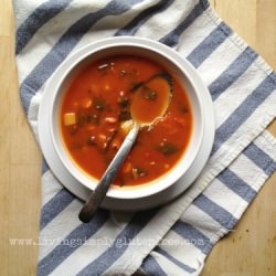 Tomato Potato + Kale Soup