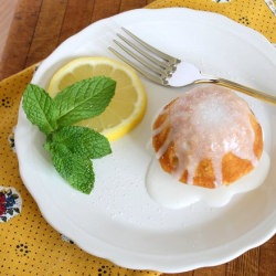 Glazed Lemon Cakes