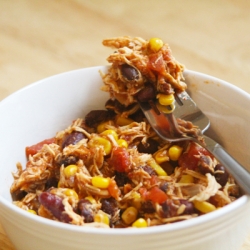 Crock Pot Chicken Taco Chili