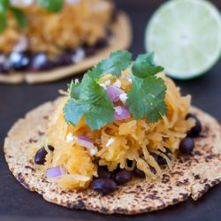 Spaghetti Squash Tacos