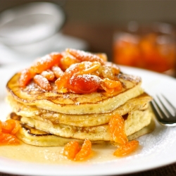 Orange Ricotta Pancakes