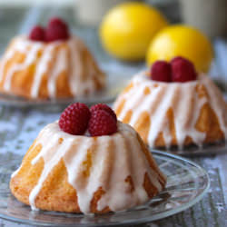 Limoncello Mini Bundt Cakes