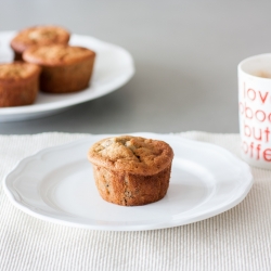 Chocolate Chip Banana Bread Muffins