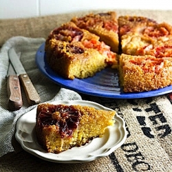 Blood Orange Upside Down Cake